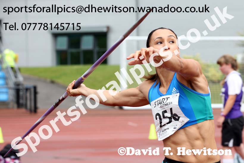 Senior womens javelin, Northern Championships, Sport City, Manchester. Photo: David T. Hewitson/Sports for All Pics
